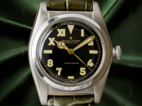 ロレックス バブルバック Ref.2940 ブラック ユニークダイヤル 2021年OH済み ROLEX [ 代行おまかせコース ]