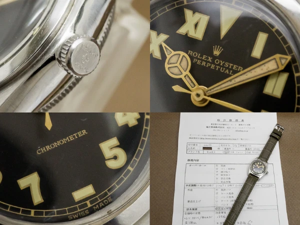ロレックス バブルバック Ref.2940 ブラック ユニークダイヤル 2021年OH済み ROLEX [ 代行おまかせコース ]