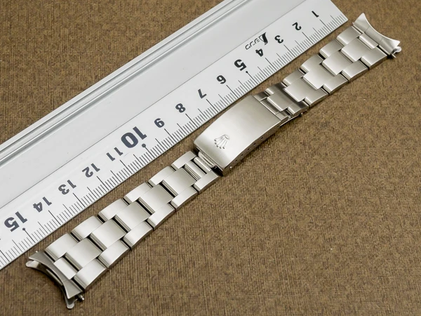 ロレックス 3連SS ハードブレス Ref.78350-19 FF.557 19mm仕様 12コマ ROLEX [ 代行おまかせコース ]