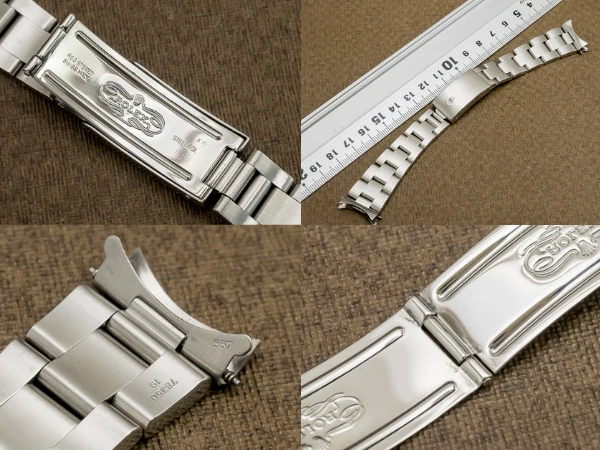ロレックス 3連SS ハードブレス Ref.78350-19 FF.557 19mm仕様 12コマ ROLEX [ 代行おまかせコース ]