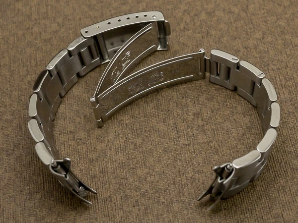 ロレックス 3連SS ハードブレス Ref.78350-19 FF.557 19mm仕様 12コマ ROLEX [ 代行おまかせコース ]