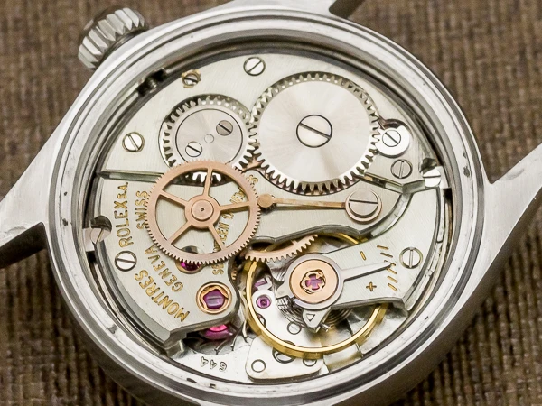ロレックス ボーイズ オイスターデイト Ref.6466 ブラック ギョウシェ ダイヤル 3連 リベットブレス仕様 ROLEX OYSTERDATE [ 代行おまかせコース ]