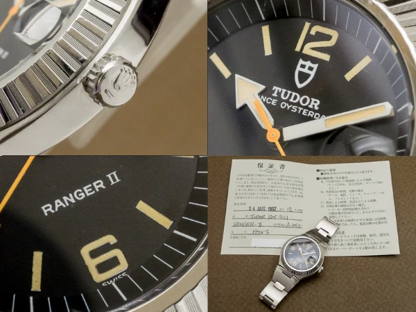 チュードル レンジャー2 Ref.9111/0 自動巻き ブラックダイヤル 専用ハードブレス仕様 TUDOR RANGER II [ 代行おまかせコース ]