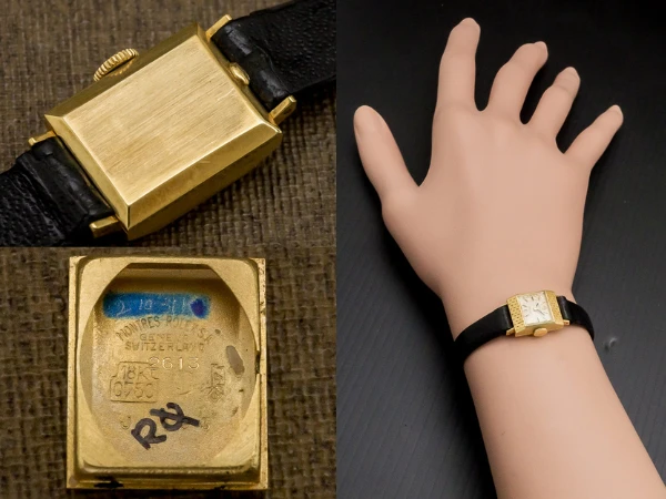 ロレックス レディース 18KYG 金無垢スクエアケース プレシジョン 可愛らしい手巻きモデル 重量11g ROLEX PRECISION [ 代行おまかせコース ]