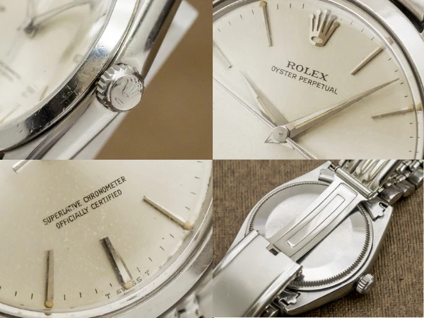 ロレックス オイスターパーペチュアル Ref.1002 クロノメーター ノンデイト ドルフィンハンド メンズ ROLEX OYSTER PERPETUAL [ 代行おまかせコース ]