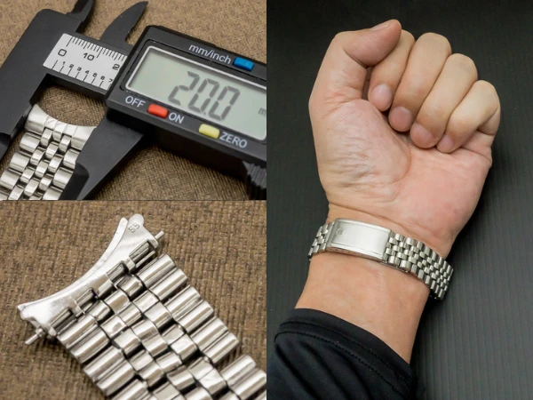 ロレックス 5連 ジュビリーブレス Ref.6251H 1972年製造 王冠ステップバックル ヴィンテージ 20mm仕様 20コマ ROLEX [ 代行おまかせコース ]