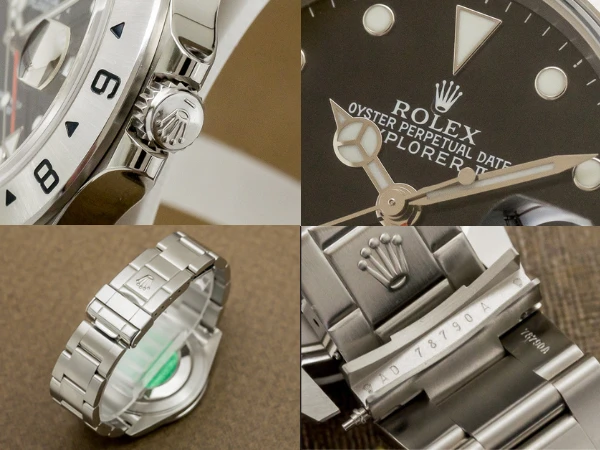 ロレックス エクスプローラー2 Ref.16570 クロノメーター ブラックダイアル 3連ハードブレス仕様 BOX&説明書類付属 [ 代行おまかせコース ]