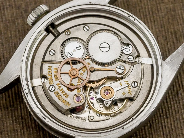 ロレックス オイスター Ref.6422 ヴィンテージ 手巻き アイボリーダイヤル 3連巻き込みブレス仕様 ROLEX OYSTER [ 代行おまかせコース ]