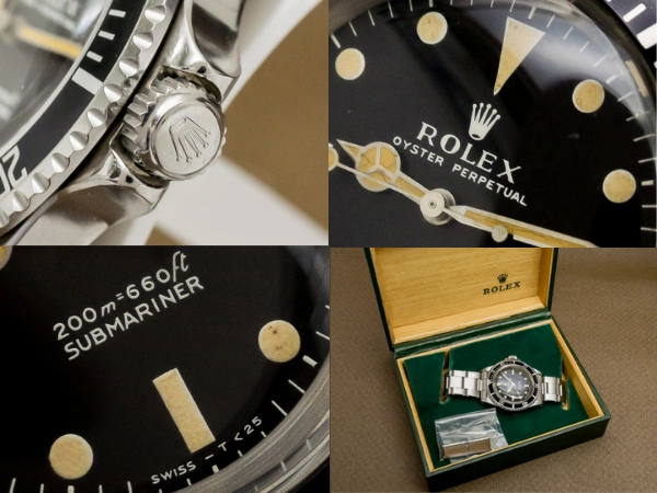 ロレックス サブマリーナ Ref.5513 縁なし マット・メーターファースト 1968年製 ドーム風防 ROLEX BOX付き [ 代行おまかせコース ]