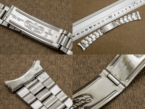 ロレックス 3連巻き込みブレス 19mm Ref.7835-19 11コマ ROLEX BRACELET [ 代行おまかせコース ]