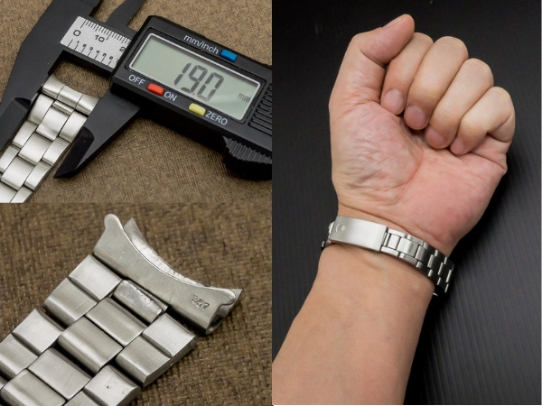 ロレックス 3連巻き込みブレス 19mm Ref.7835-19 11コマ ROLEX BRACELET [ 代行おまかせコース ]