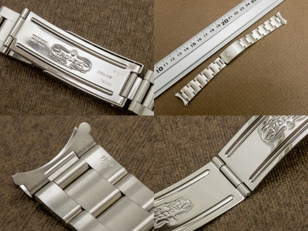ロレックス 3連SS オイスター ハードブレス 17mm Ref.78350-17 FF.551B 13コマ ROLEX [ 代行おまかせコース ]