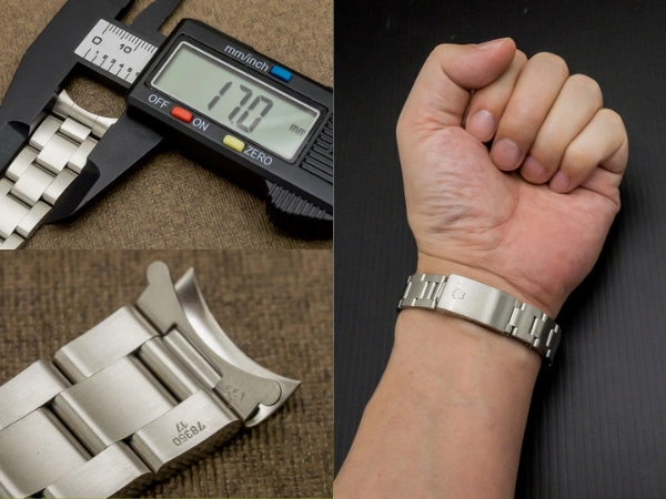 ロレックス 3連SS オイスター ハードブレス 17mm Ref.78350-17 FF.551B 13コマ ROLEX [ 代行おまかせコース ]