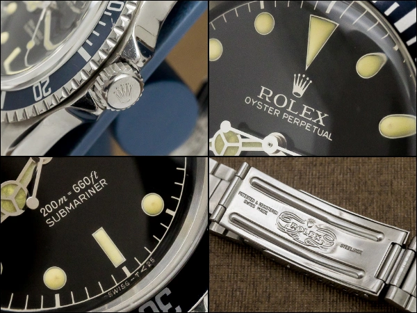 ロレックス サブマリーナ Ref.5513 縁なし 1963年製 サークルミラー ギルトダイヤル メーターファースト ROLEX ヴィンテージ SUBMARINER [ 代行おまかせコース ]