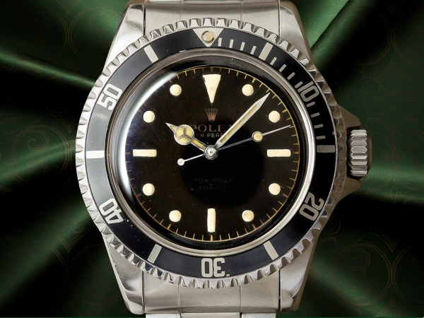 ロレックス サブマリーナ Ref.5512 ブラウンサークルミラー ギルトダイヤル ゴールドレター 2LINE 1961年製造 PCG 3連SS巻きブレス仕様 ROLEX SUBMARINER [ 代行おまかせコース ]