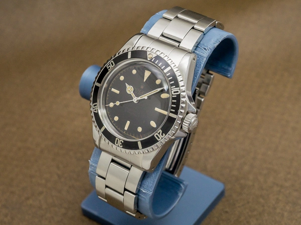 ロレックス サブマリーナ Ref.5512 ブラウンサークルミラー ギルトダイヤル ゴールドレター 2LINE 1961年製造 PCG 3連SS巻きブレス仕様 ROLEX SUBMARINER [ 代行おまかせコース ]