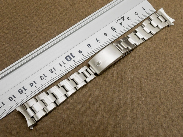 ロレックス 3連SSハードブレス Ref.78350-19 FF.557 19mm仕様 12コマ ROLEX [ 代行おまかせコース ]