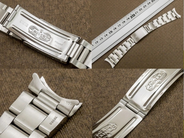 ロレックス オイスター ハードブレス 20mm Ref.78360 FF.558 1981年製造 11コマ ROLEX [ 代行おまかせコース ]