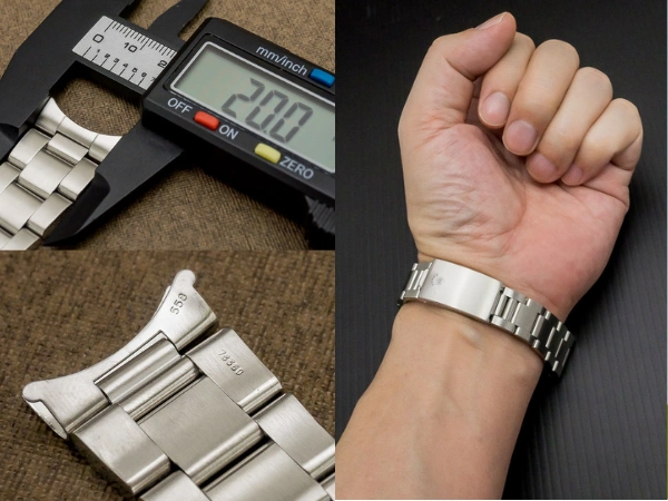 ロレックス オイスター ハードブレス 20mm Ref.78360 FF.558 1981年製造 11コマ ROLEX [ 代行おまかせコース ]