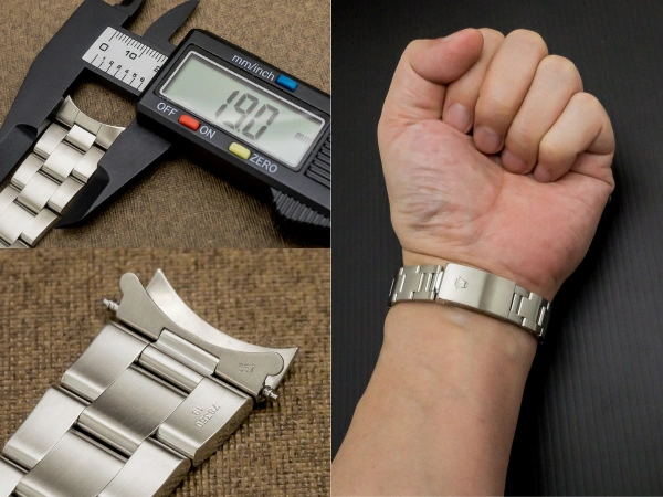 ロレックス 3連SSハードブレス Ref.78350-19 FF.557 2002年製造 19mm仕様 13コマ ROLEX [ 代行おまかせコース ]