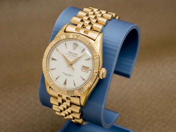 ロレックス オイスターパーペチュアル デイトジャスト サンダーバード 1st Ref.6309 18KPG 赤DATEJUST表記 18KPGジュビリーブレス仕様 総重量108g ヴィンテージ ROLEX [ 代行おまかせコース ]
