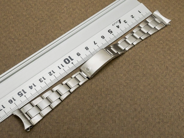 ロレックス 3連巻き込みブレス 19mm Ref.7835-19 フルコマ ROLEX BRACELET [ 代行おまかせコース ]