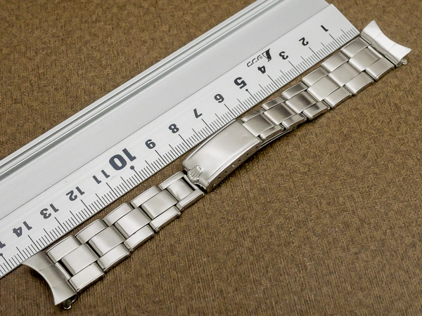 ロレックス 手巻きデイトナ用 3連リベット エクステンションブレス 19mm Ref.7205 FF.71 12コマ ROLEX DAYTONA BRACELET [ 代行おまかせコース ]