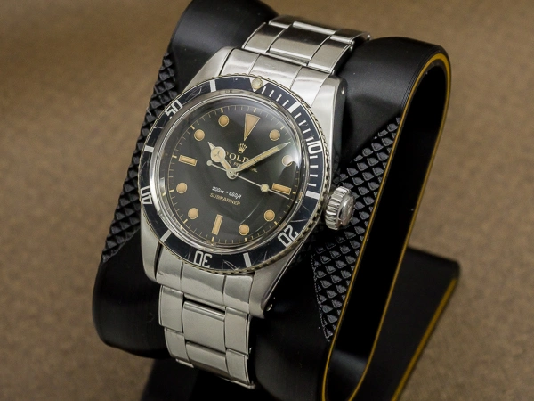 ロレックス 初期サブマリーナ 激レア Ref.6538 ジェームズ・ボンド モデル サークルミラー ギルトダイヤル ビッグクラウン エクステンション リベットブレス コレクターズ ピース [ 代行おまかせコース ]