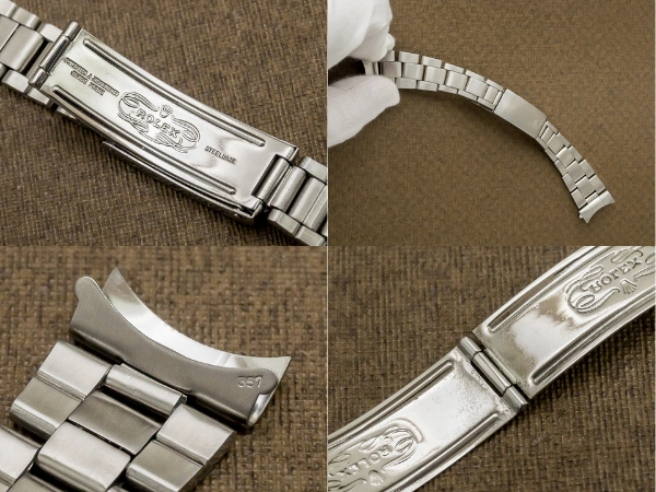 ロレックス 3連巻き込みブレス 19mm Ref.7835-19 11コマ ROLEX BRACELET [ 代行おまかせコース ]