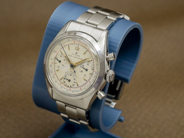 ロレックス オイスター クロノグラフ 激レア プレデイトナ Ref.6234 アイボリーダイヤル 3連リベットブレス Vintage ROLEX [ 代行おまかせコース ]