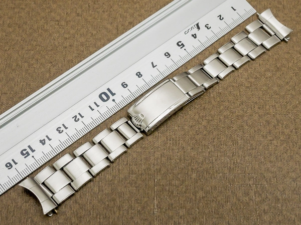 ロレックス 3連 リベットブレス Ref.7206 11コマ FF.80 王冠バックル 20mm仕様 ヴィンテージ ROLEX [ 代行おまかせコース ]