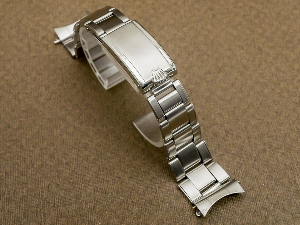 ロレックス 3連 リベットブレス Ref.7206 11コマ FF.80 王冠バックル 20mm仕様 ヴィンテージ ROLEX [ 代行おまかせコース ]