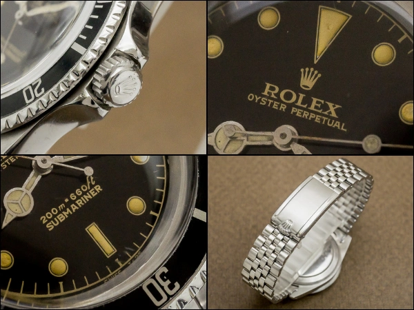 ロレックス サブマリーナ Ref.5513 縁なし 1964年製 サークルライン ブラックダイヤル メーターファースト ROLEX ヴィンテージ SUBMARINER [ 代行おまかせコース ]
