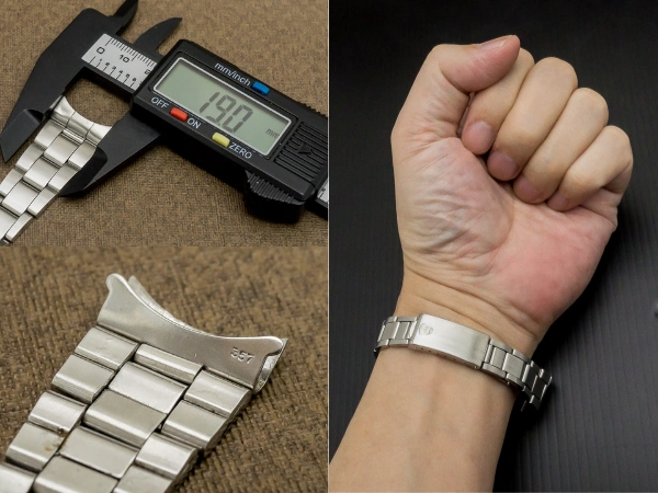 ロレックス 3連巻き込みブレス 19mm Ref.7835-19 12コマ ROLEX BRACELET [ 代行おまかせコース ]