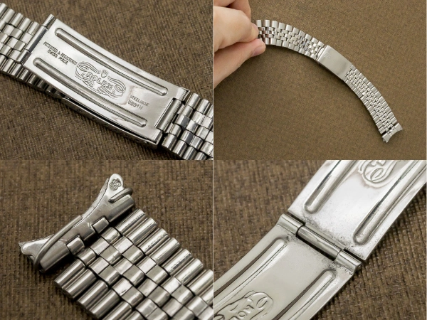 ロレックス 5連 ジュビリーブレス Ref.6251H 1970年代製造 ヴィンテージ 王冠バックル 20mm仕様 22コマ ROLEX [ 代行おまかせコース ]