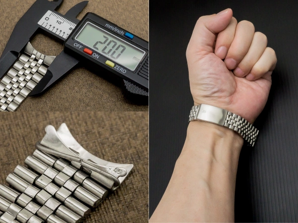 ロレックス 5連 ジュビリーブレス Ref.6251H 1970年代製造 ヴィンテージ 王冠バックル 20mm仕様 22コマ ROLEX [ 代行おまかせコース ]