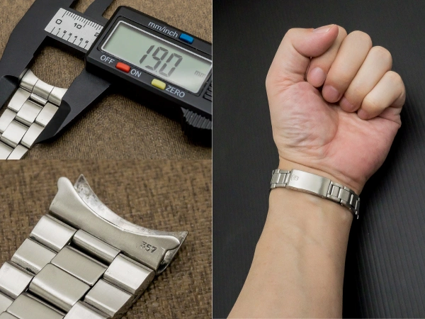 ロレックス 3連巻き込みブレス 19mm Ref.7835-19 13コマ ROLEX BRACELET [ 代行おまかせコース ]