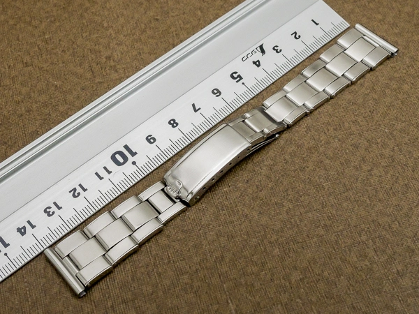ロレックス ENGLAND WAB社製 3連リベット エクスパンションブレス 19mm ストレート管 11コマ ROLEXRivet Expandable Rivet Bracelet [ 代行おまかせコース ]