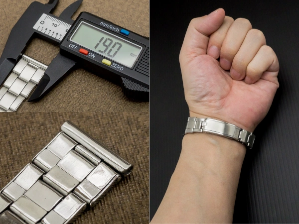 ロレックス ENGLAND WAB社製 3連リベット エクスパンションブレス 19mm ストレート管 11コマ ROLEXRivet Expandable Rivet Bracelet [ 代行おまかせコース ]