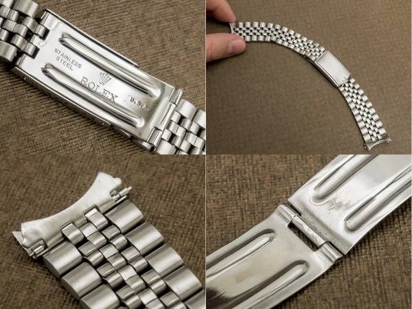 ロレックス 5連 USジュビリーブレス 飛び出し王冠バックル U.S.A. 20mm仕様 ヴィンテージ ROLEX [ 代行おまかせコース ]