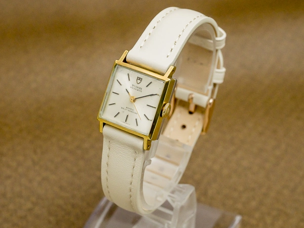 チュードル レディース 盾エムブレム プリンセス GFスクエアケース TUDOR [ 代行おまかせコース ]