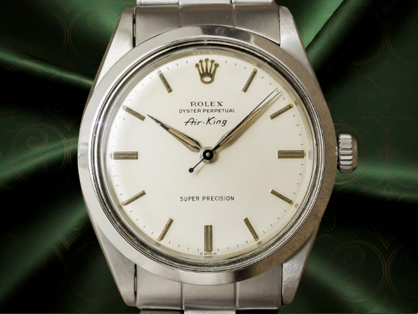 ロレックス オイスターパーペチュアル Ref.5500 ヴィンテージ エアキング SUPER PRECISION表記 アルファハンド ROLEX Air-King [ 代行おまかせコース ]