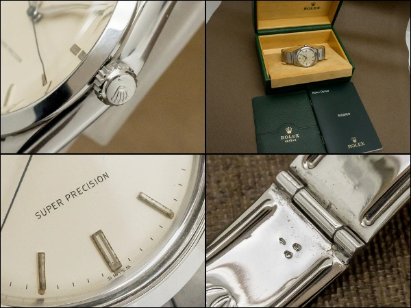 ロレックス オイスターパーペチュアル Ref.5500 ヴィンテージ エアキング SUPER PRECISION表記 アルファハンド ROLEX Air-King [ 代行おまかせコース ]