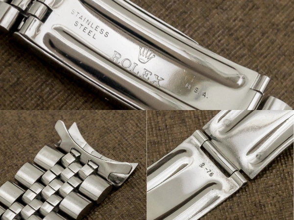 ロレックス 5連 USジュビリーブレス 王冠バックル U.S.A. 19mm仕様 ヴィンテージ ROLEX Bracelet [ 代行おまかせコース ]