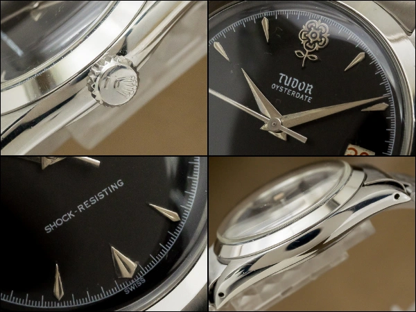 チュードル デカバラ オイスターデイト 手巻き 赤黒デイト ブラックダイヤル チューダー TUDOR [ 代行おまかせコース ]