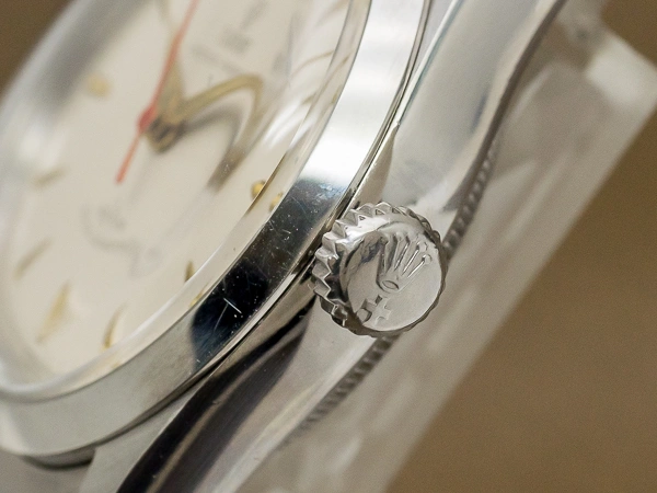 チュードル オイスター Ref.7909 自動巻 スモールローズ アイボリーダイヤル 赤秒針 TUDOR Vintage Oyster Automatic [ 代行おまかせコース ]