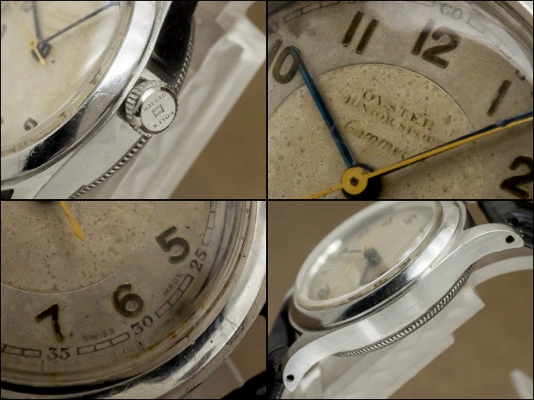 オイスターウォッチカンパニー ジュニアスポーツ Ref.3136 15石 手巻き Gammeterペットネーム 全数字インデックス 青焼き針 OYSTER JUNIOR SPORT Vintage Manual-Wind [代行おまかせコース]