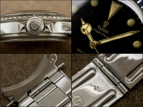 チュードル コバラ サブマリーナ Ref.7928 1963年製 PCG(ポインテッドクラウンガード)ドーム風防 ヴィンテージ チューダー TUDOR SUBMARINER Vintage "Small Rose"  [ 代行おまかせコース ]