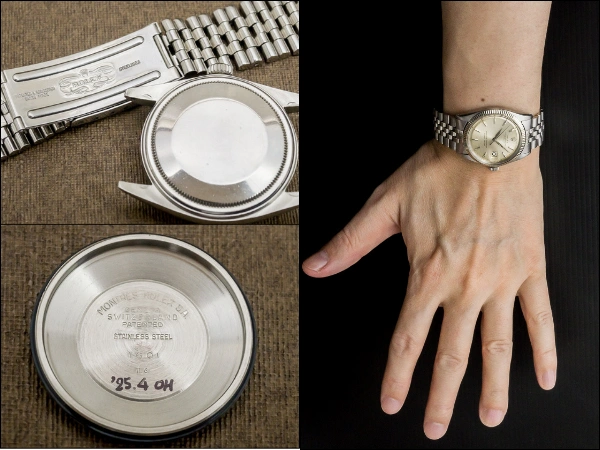 ロレックス デイトジャスト Ref.1601 18KWGフルーテッドベゼル 段落ちシルバーダイヤル アルファハンド ROLEX OYSTER PERPETUAL DATEJUST [ 代行おまかせコース ]