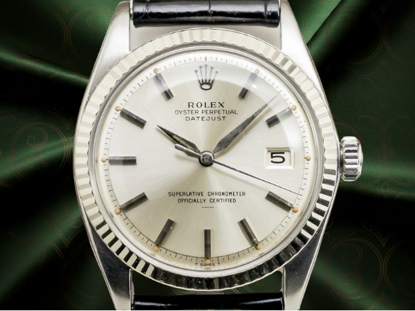 ロレックス デイトジャスト Ref.1601 18KWGフルーテッドベゼル シルバーダイヤル・アンダーライン・アルファハンド ROLEX Datejust Vintage[ 代行おまかせコース ]"
